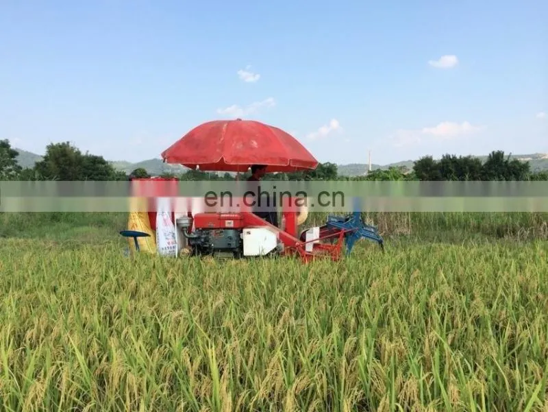 Factory price mini rice paddy cutting machine / rice harvest machine / price of rice harvester