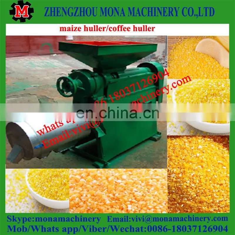 dry coffee bean parchment peeling machine