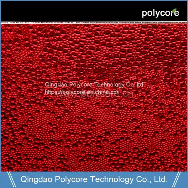Polycore PC honeycomb sandwich panel Dripan irregular core 5