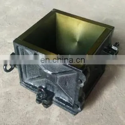 Concrete One Gang Two Parts 100mm 150mm Single Cube Mould