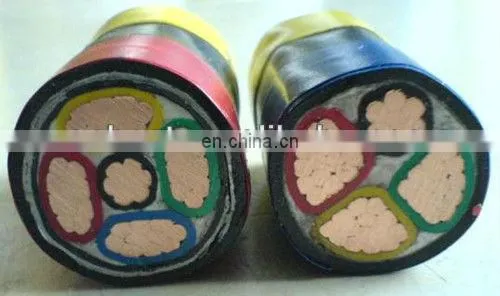 3 cores 150 mm2 8.7/10kv YJV22 power cable