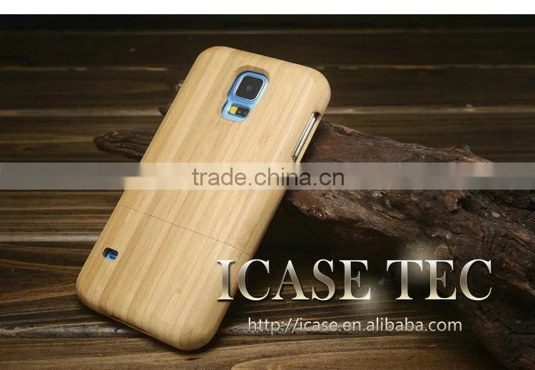 Bamboo mobile case for Samsung s5 case/Wood mobile phone case