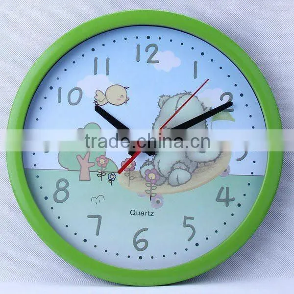 aluminum material decorative wall clock