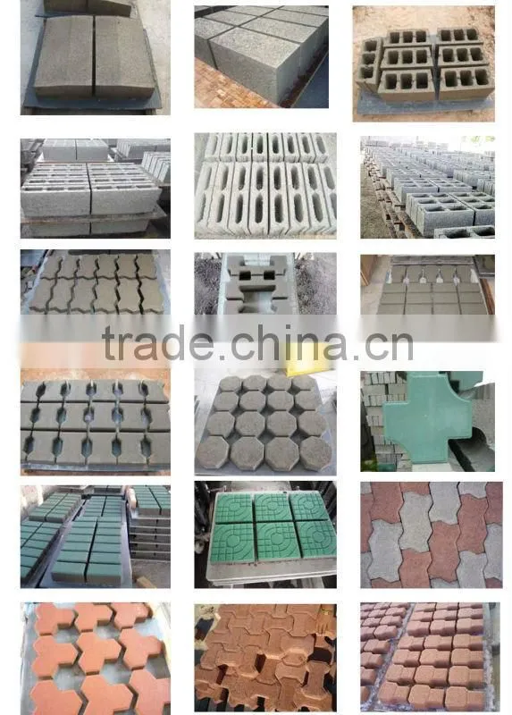 Hot type ! cement brick making machine DS6-15 automatic concrete block making machine price from China manufactures