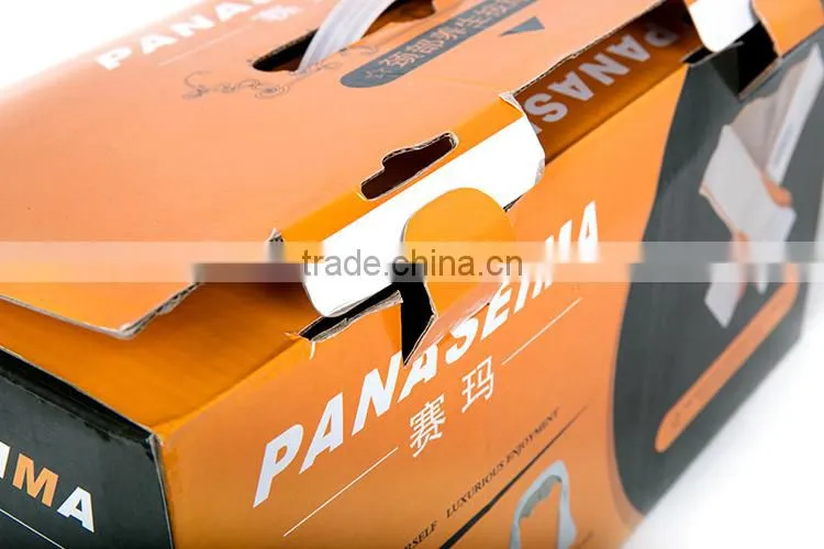 Full Color Printed Rectangle Folding design art paper brownie packaging box