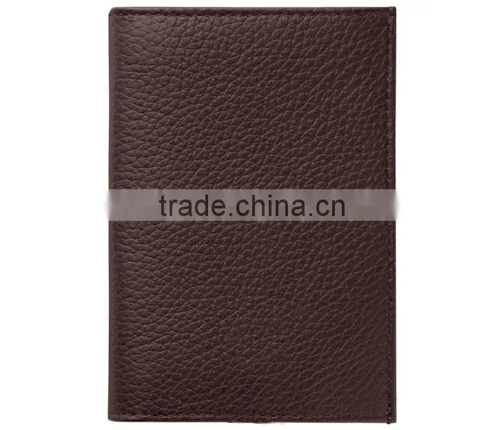 Italian full grain cowhide business card holder slim leather business card holder