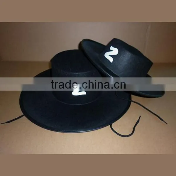 Fashion fedora hat cust om logo band,wool felt fedora hat polyester felt hat promotion hat