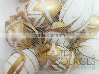 Special Golden Easter Decoration Set
