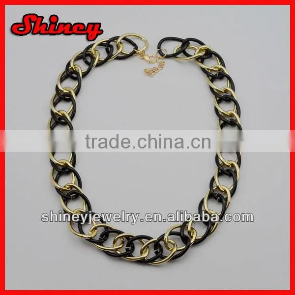 varous fashion styled HOT link chain 18 carat gold jewelry sets