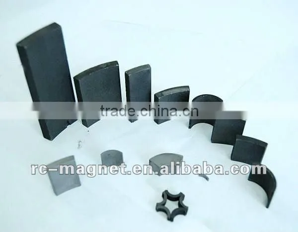 High quality SmCo arc segment magnets
