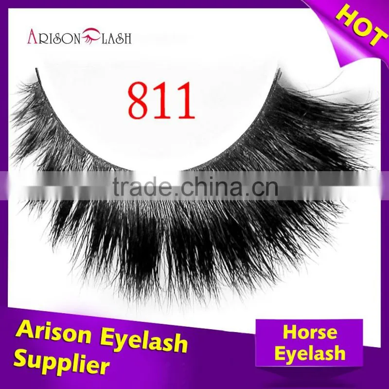 private label horse fur lashes, 3d mink eyelashes,mink strip eyelashes mink the eyelash extension