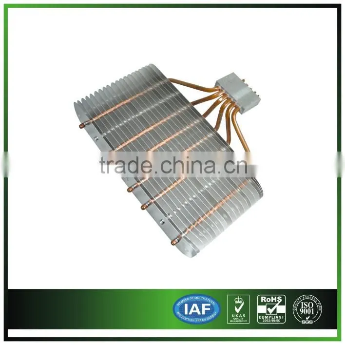 home appliances heatsink copper heat pipe heatsink 010