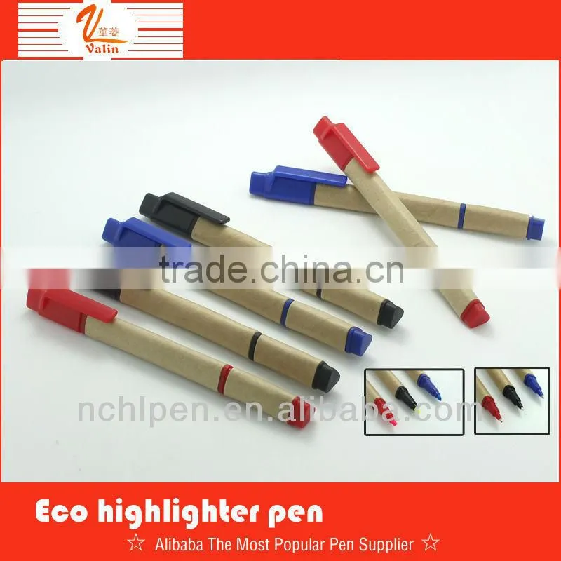 Hot sale stylus pen with highlighter in high quality
