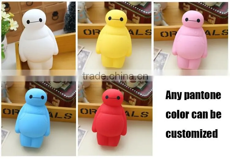 2015 Cute pencil pouches/silicone rubber pencil pouche for Christ mas Eve