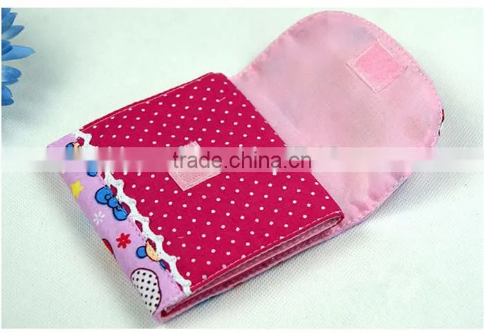 Sanitary napkin bag organizer bag cotton bag