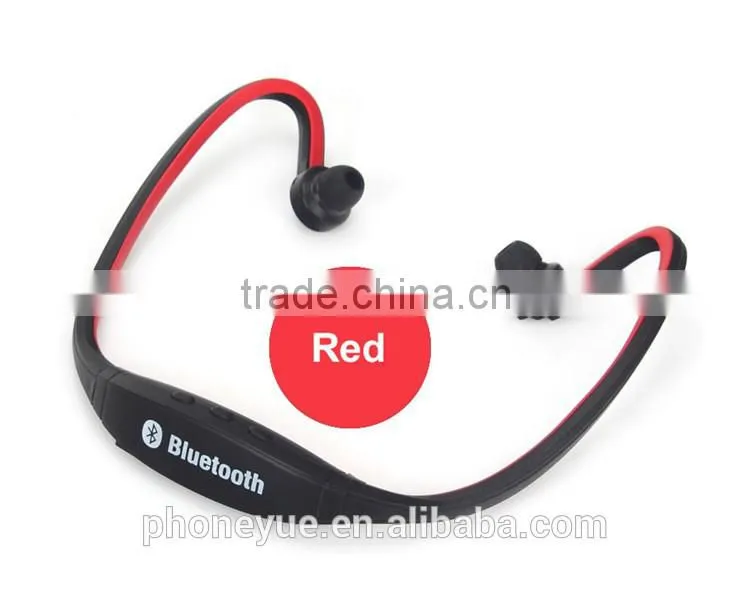 free sample neckband S9 sport wireless bluetooth 4.0 headphone earphone