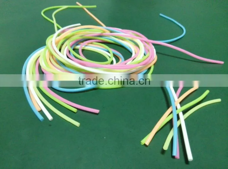 glowing in dark silicone strips for mobile phone waterproof bag