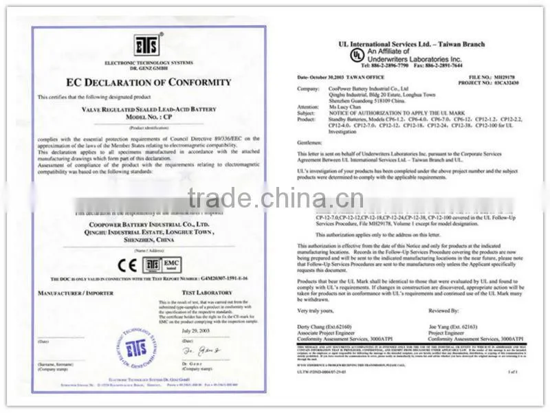 lead acid battery 12v 18ah