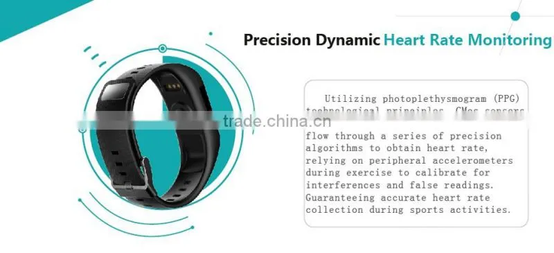 2016 Bluetooth Smart Watch TW64S Fitness Health Bracelet Heart Rate Pedometer Tracker