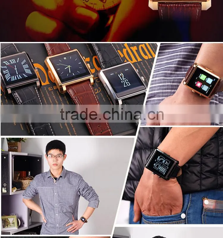 1.55inch IPS free view touch screen bluetooth 4.0 smartwatch
