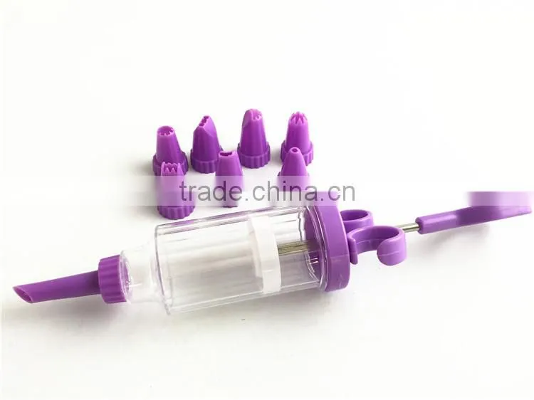 Food grade silicone cake decoration press