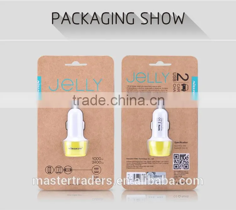 Original Nillkin Jelly Dual USB Car Charge For Digital Device MT-3152