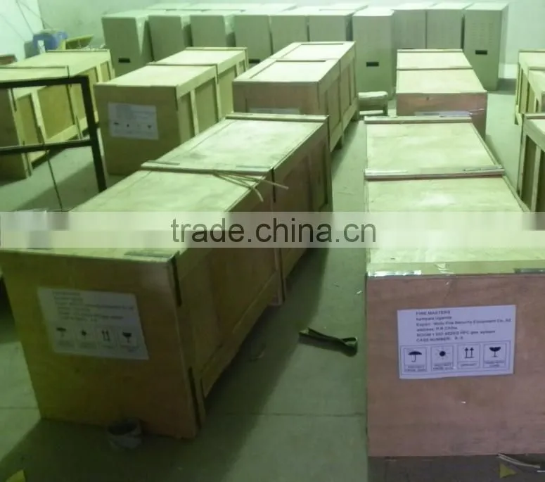 Cabinet extinguisher FM 200 system