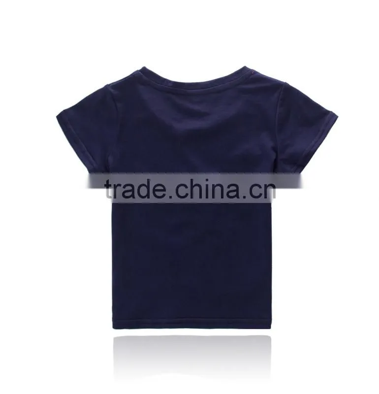 best selling !2015 summer popular comfortable children's tshirt