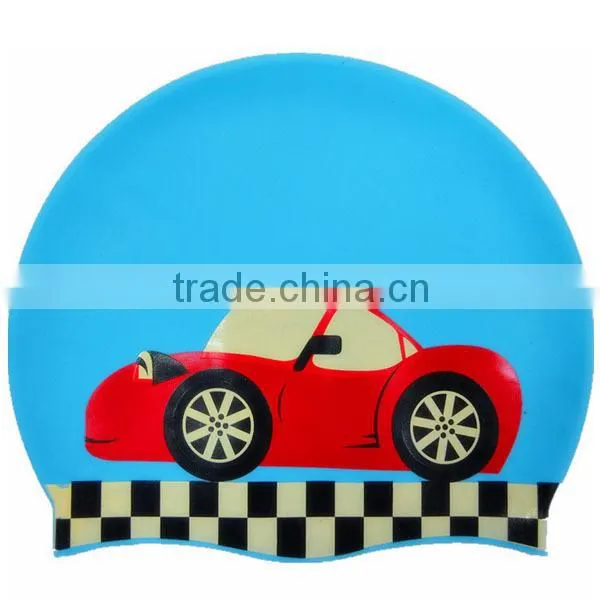 High grade silicone waterproof swimming ear cap