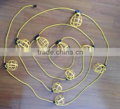 ULCE Heavy Cable Temporary Construction TwoThree Wires String Lights