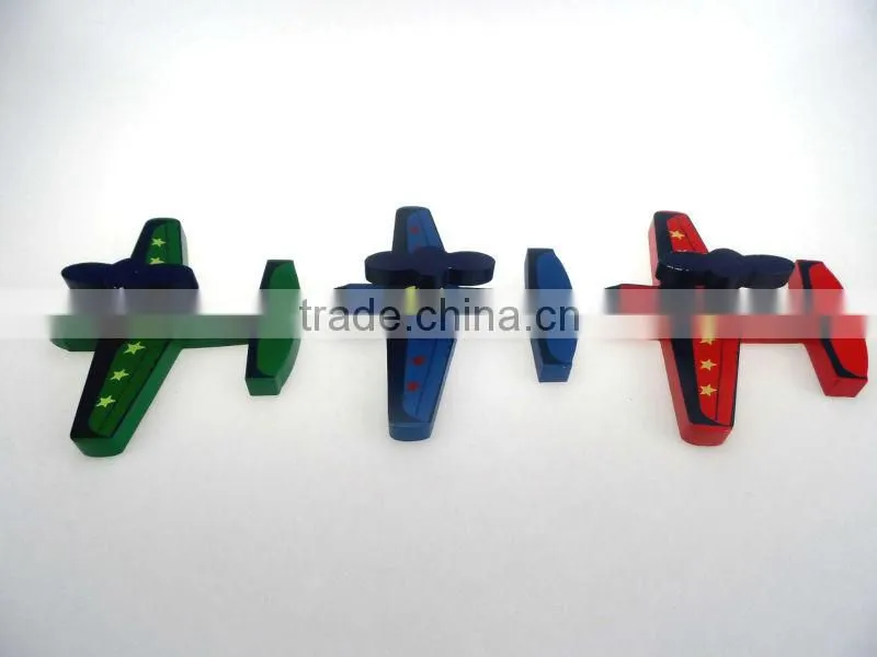 MDF airplane shaped wood hanger