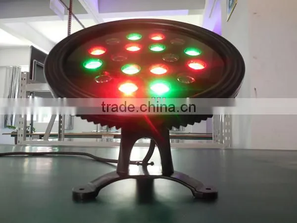 18X3W high power remote control LED light underwater