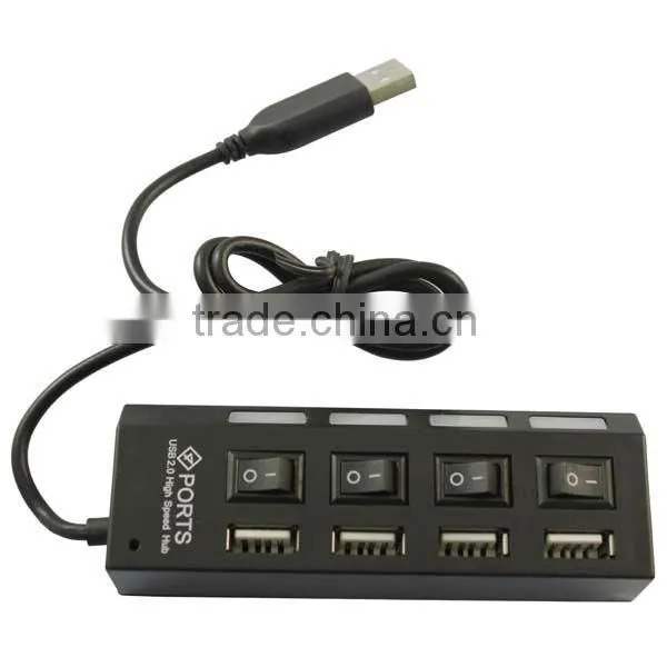 4 Port USB HUB Driver with 4 Power Switch