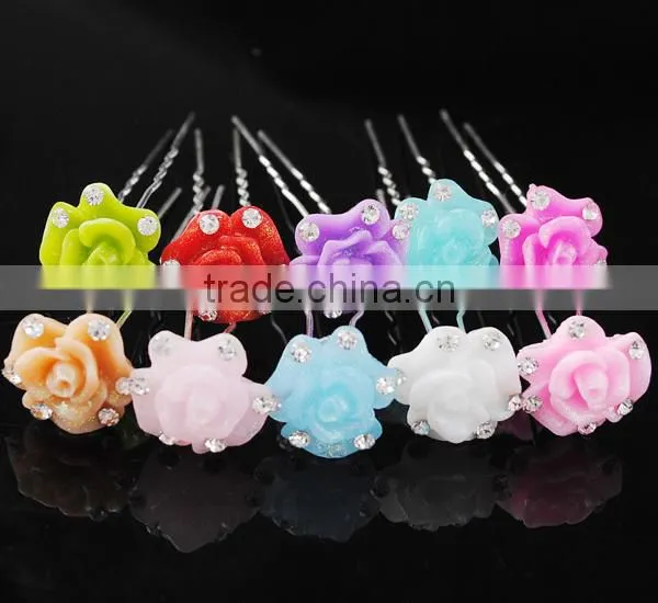 Crystal Bridal Wedding Party Hairpins