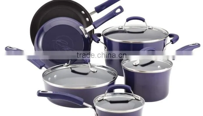 Nonstick Aluminum Eco-friendly Cookware Sets for Wholesale