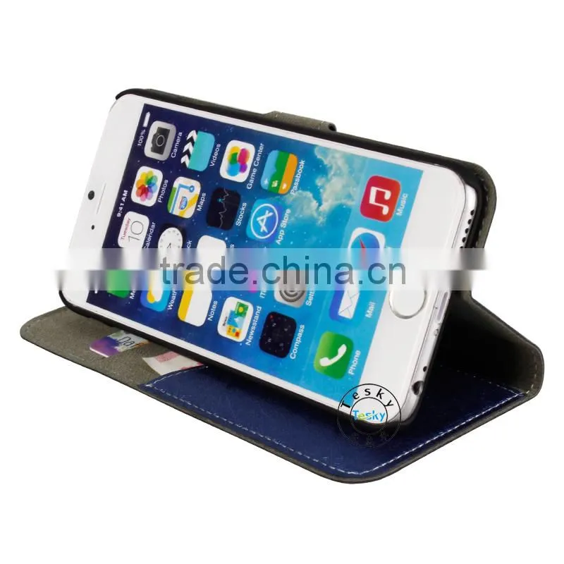 new style for iphone 6,bulk phone case for iphone 6, leather cover case for iphone 6