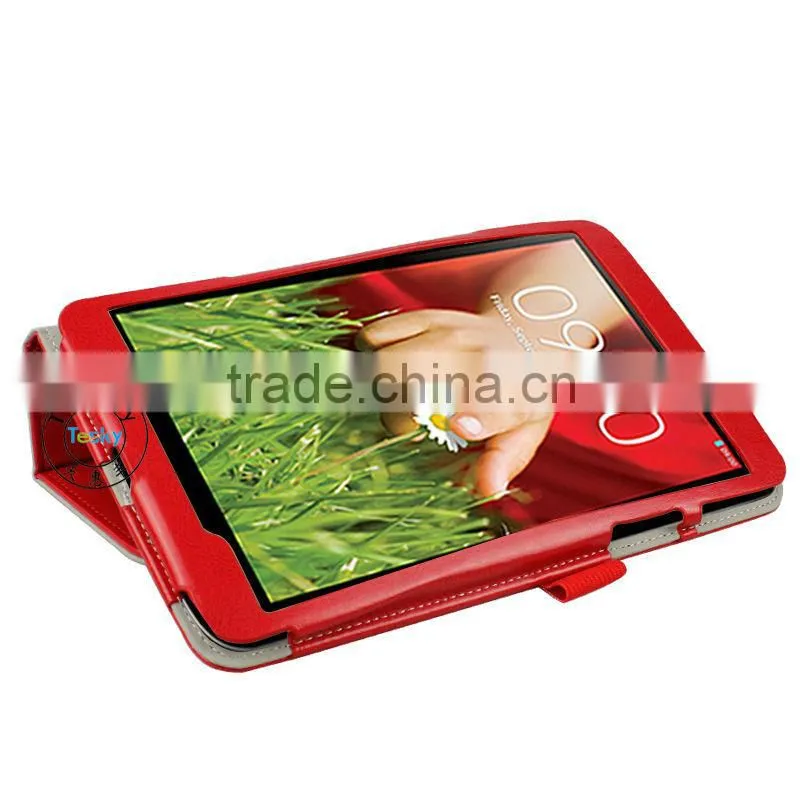 for lg g pad 8.3 case , wholesale price folding leather case cover