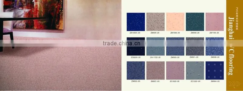 PVC waterproof flooring for bus in roll / flooring covering