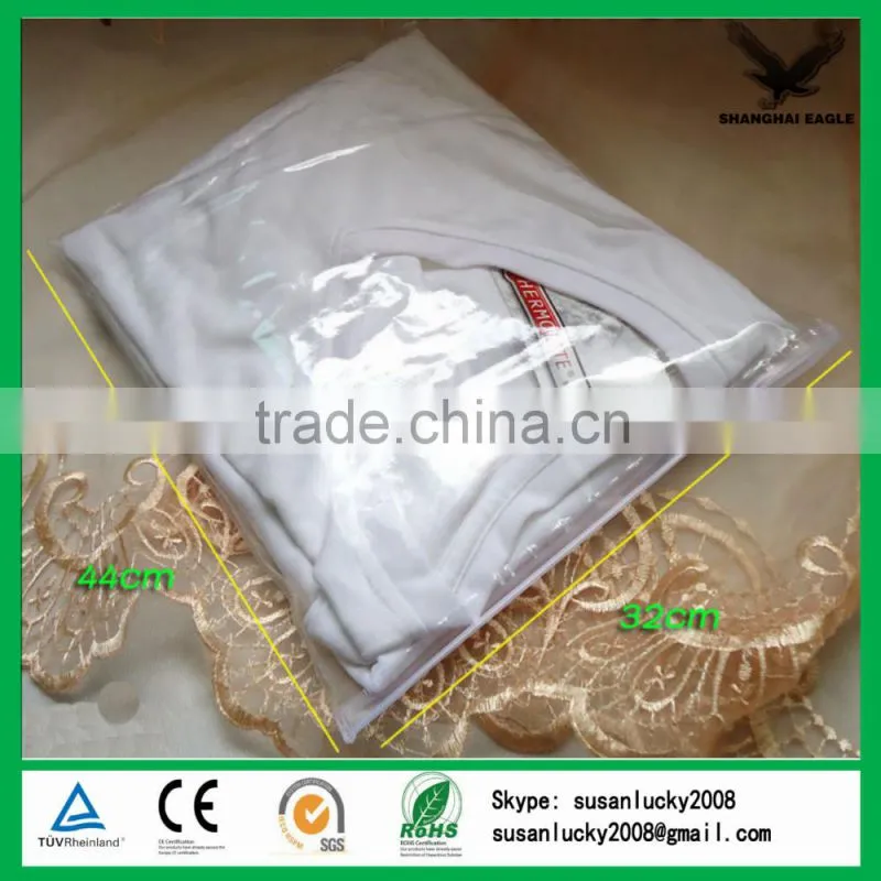 T-shirt pvc plastic packing bag
