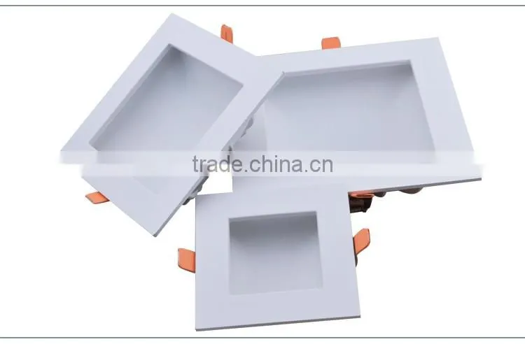 SMD 2835 Downlight 3W 6W 12W 18W 24W Diffuse Reflection LED Retrofit Recessed Ceiling Panel Light