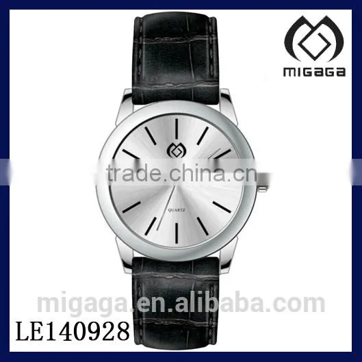 OEM ODM customer design fashion wristwatch for women*leather strap quartz watch customer design for women