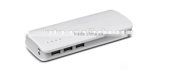 Hot Selling 3 ports Ports Mobile Battery Charger ,10000 mah Portable Mobile Battery Charger