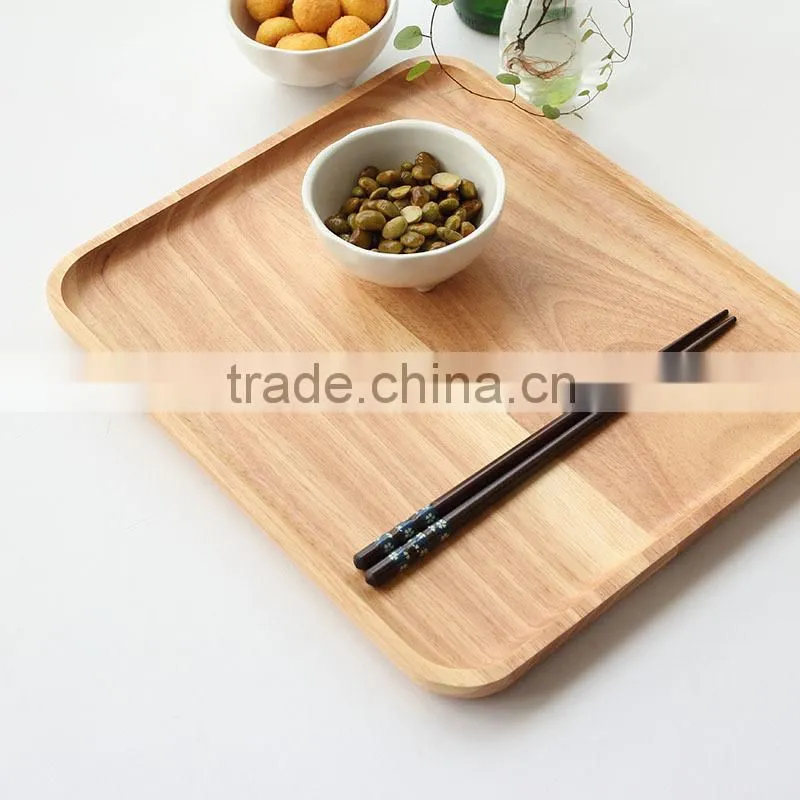 Eco-Friendly Natural Wooden Serving Tray