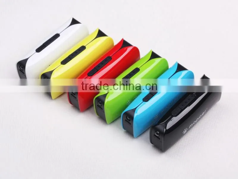 2600mAh capacity portable battery charger with CE/FCC,PSE,RoHS mobile power