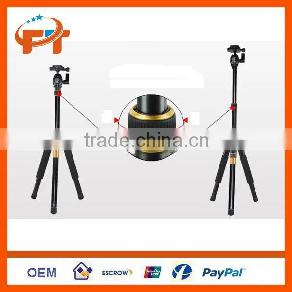 Portable Tripod Monopod Q-555+ Ball Head+ Travel Bag For Nikon Canon Sony DSLR