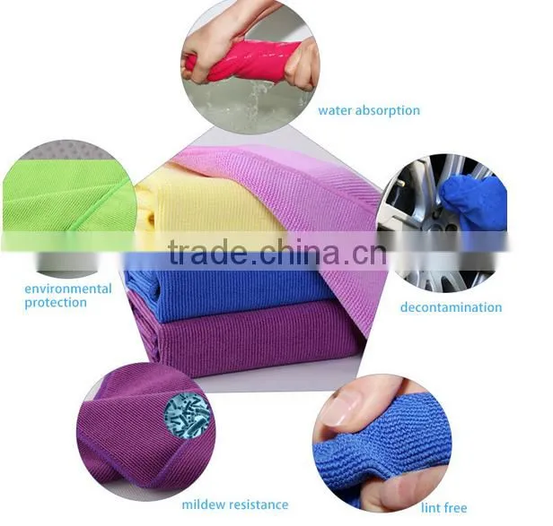 Brunswick Economy Microfiber Towel Purple 16''