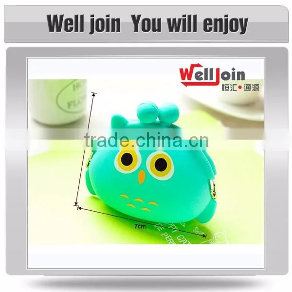 Different size custom silicone coin purse