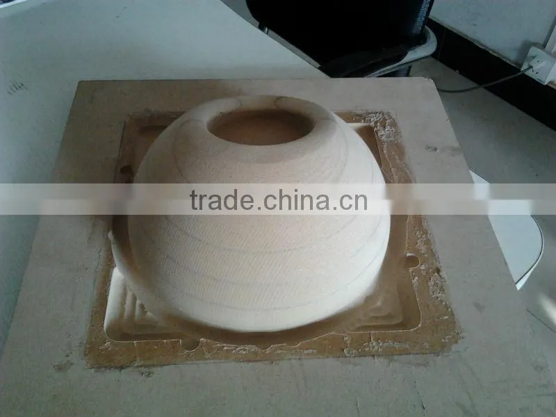 small cnc mould router /400mm Z axis/AC servo/HSD 3.0kw spindle/platform moving/ cast whole structure/ 3 axxis ball screw drive