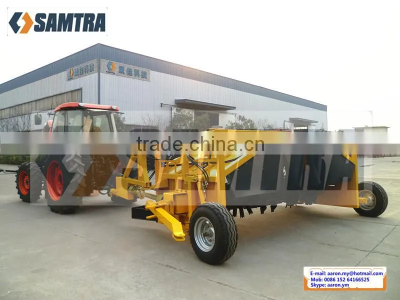 Towable Compost Turner, Composting Machine, Composter