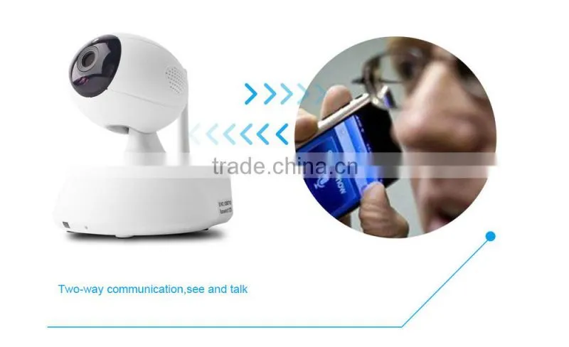 Easy to setup Plug and Play P2P WIFI Camera With Image gravity sensor